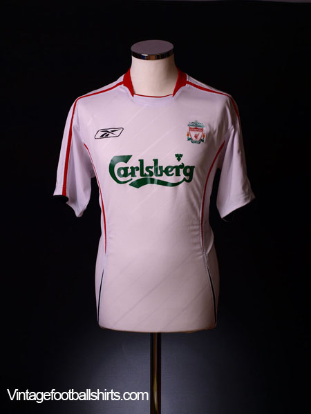 2003/05 ALONSO #14 Liverpool Vintage Reebok Away Football Shirt Jersey -  Football Shirt Collective