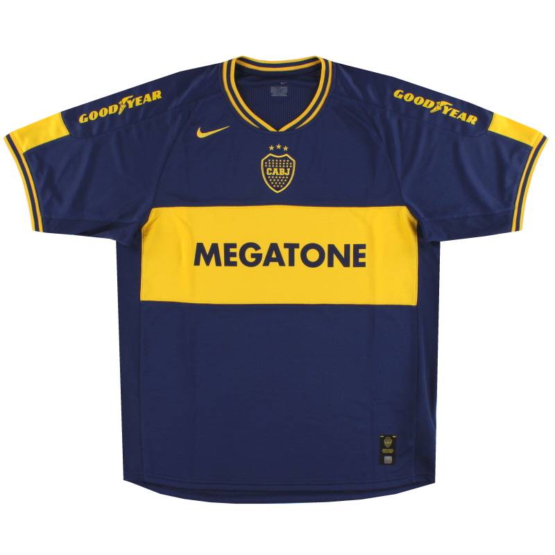 Por separado Dalset Mount Bank 2006-07 Boca Juniors Nike Home Shirt *Como nuevo* L 199970