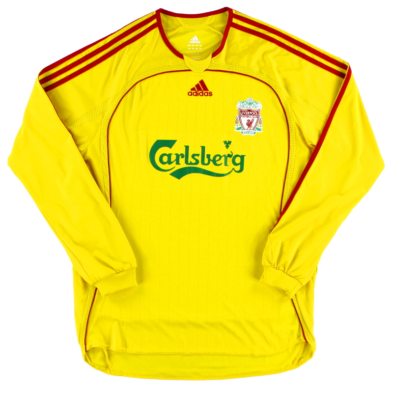 2006-07 Liverpool Away Shirt L/S *Mint* XL 053305