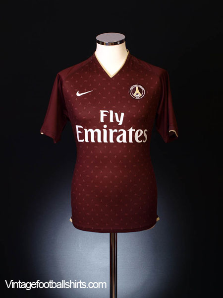 Paris Saint Germain 2006-2007 Away Authentic Long Sleeve Shirt - Online  Store From Footuni Japan