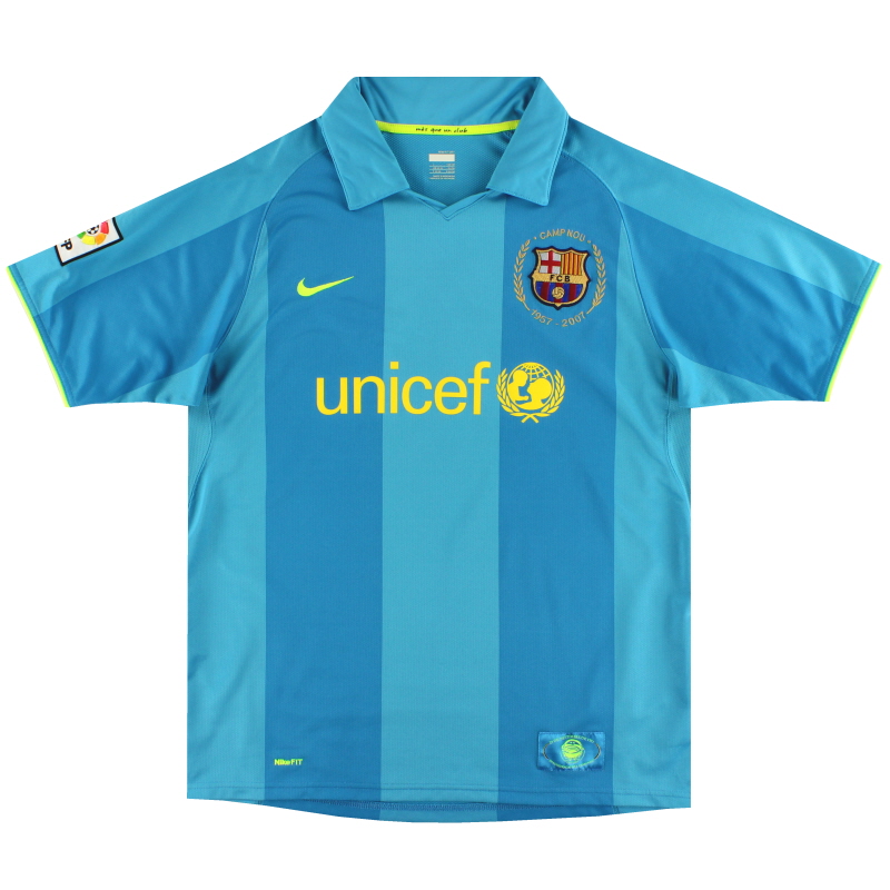 fuga de la prisión dinosaurio buscar 2007-08 Barcelona Nike Away Shirt XL.Niño 237761-414