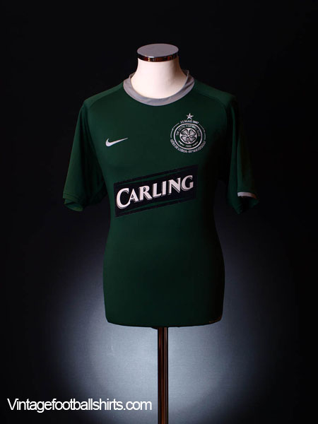 Celtic Away football shirt 2007 - 2008. Sponsored by Carling
