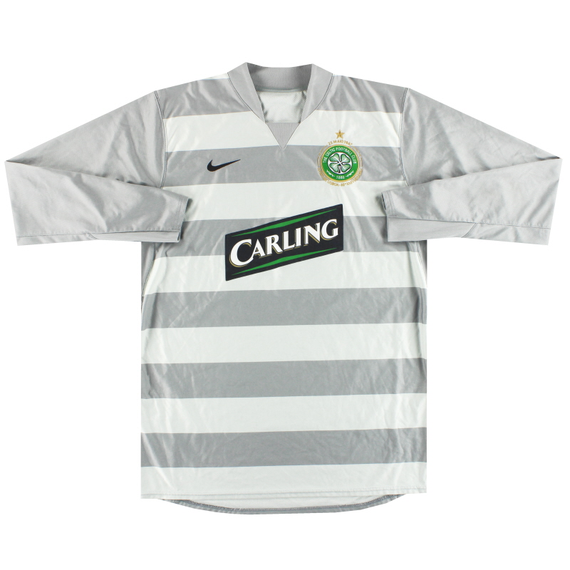 Nike 2005-06 Celtic Glasgow Longsleeve Shirt M