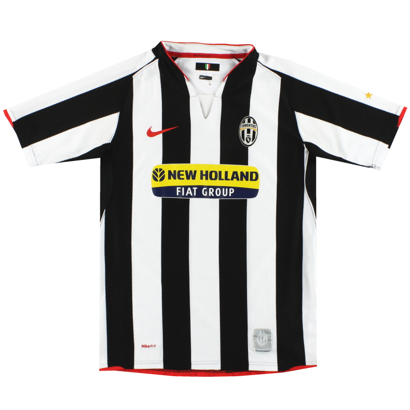 granja Descolorar paquete Camiseta de la primera equipación de Nike de la Juventus 2007-08 M  238043-010
