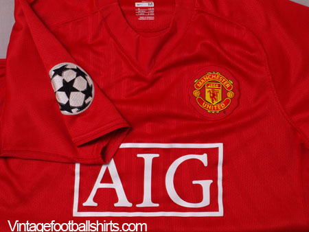 Manchester United Jersey RONALDO #7 Away Soccer Jersey 2007/08