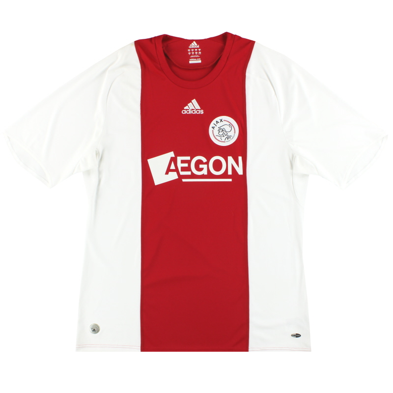 madre Discreto Espesar 2008-09 Ajax adidas Home Camiseta XL 050336