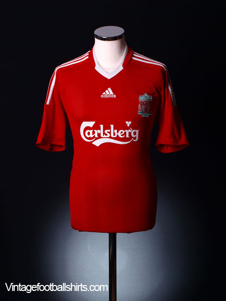 CULT KITS - 2008/10 LIVERPOOL TORRES #9 E/L L/S *MATCH ISSUE* HOME SHIRT  (L) ADIDAS – Cult Kits