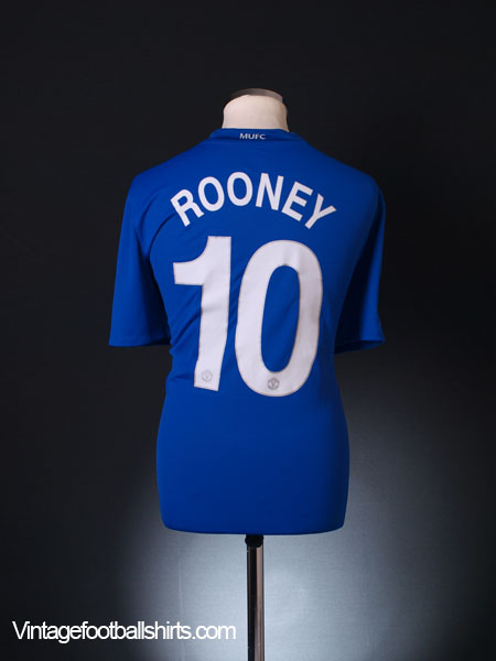 Ronaldo 2008 Manchester United Jersey XL #10 Rooney India