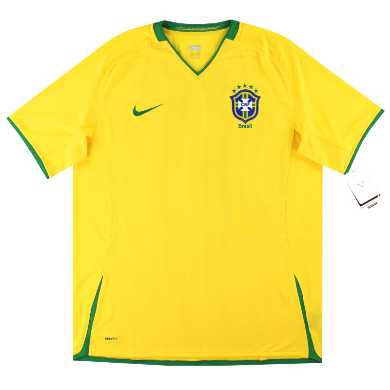 2008-10 Brazil Nike Home Shirt *BNIB* XL 258949-703