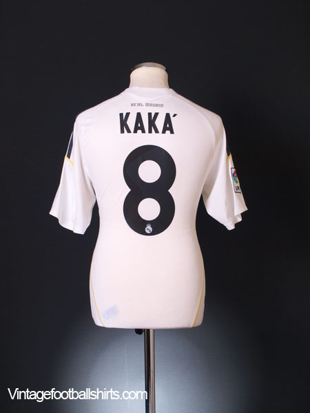 Kakà's Real Madrid Match-Issue/Worn Liga 2009/10 Shirt