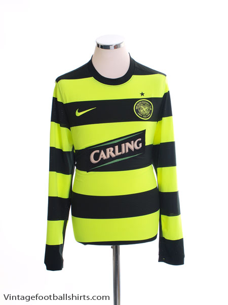 one2elevenkits  classicfootball on X: Celtic Away 2007-08 Large £44.99 Away  shirt as worn when the side won their third consecutive SPL title Features  '25 Maio 1967 Leoes De Lisboa 40° Aniversario