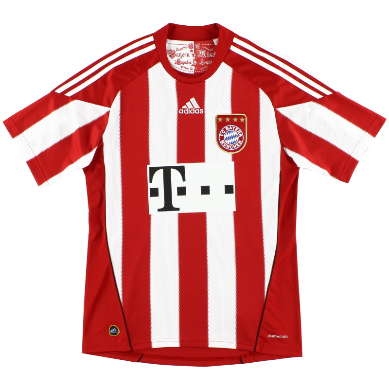 hoffelijkheid ga sightseeing Vuilnisbak 2010-11 Bayern Munich Home Shirt Robben #10 XL