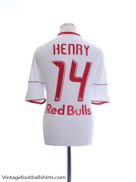 2010-11 New York Red Bulls Home Shirt Henry #14 M