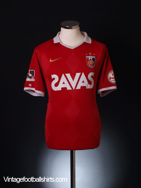 RETRO 2008 Urawa Red Diamonds Home Soccer Jersey - Kitsociety