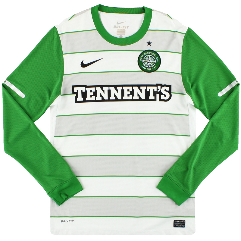 Celtic FC Football Shirt 2011 2012 Original Nike Third Top Soccer Jersey  Large