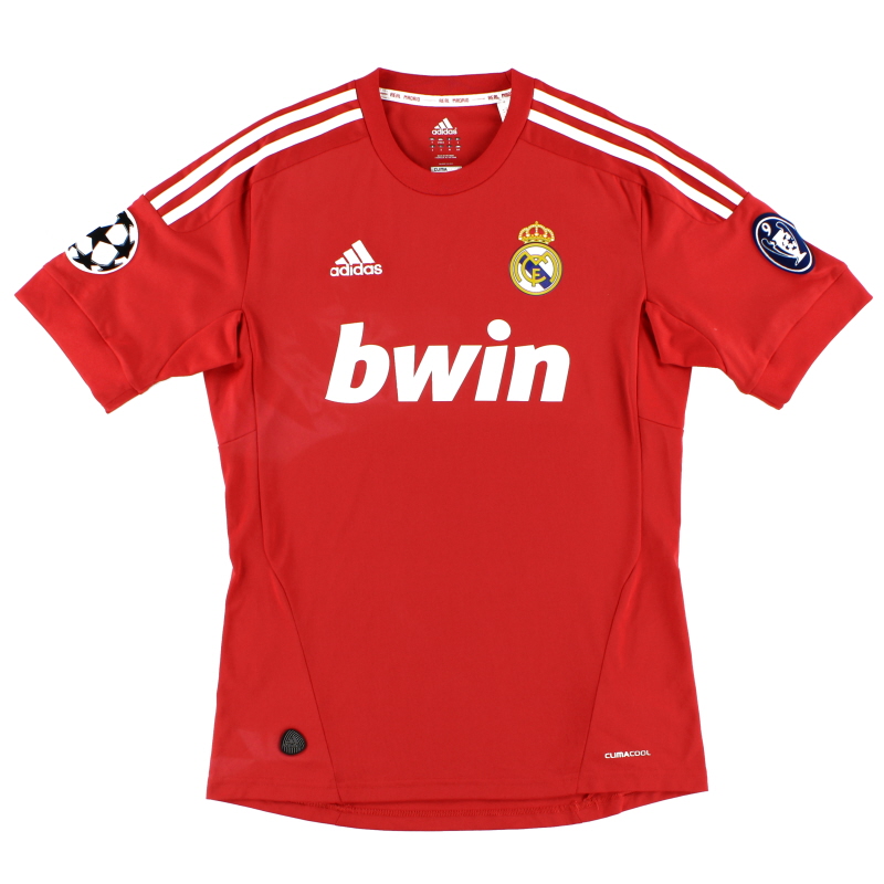 Integratie roman stijfheid 2011-12 Real Madrid Champions League Third Shirt S V13597