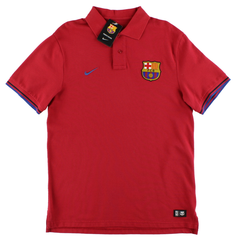 Pisoteando Pelmel balsa Camiseta tipo polo Nike del Barcelona 2012-13 * con etiquetas * L 419900-618