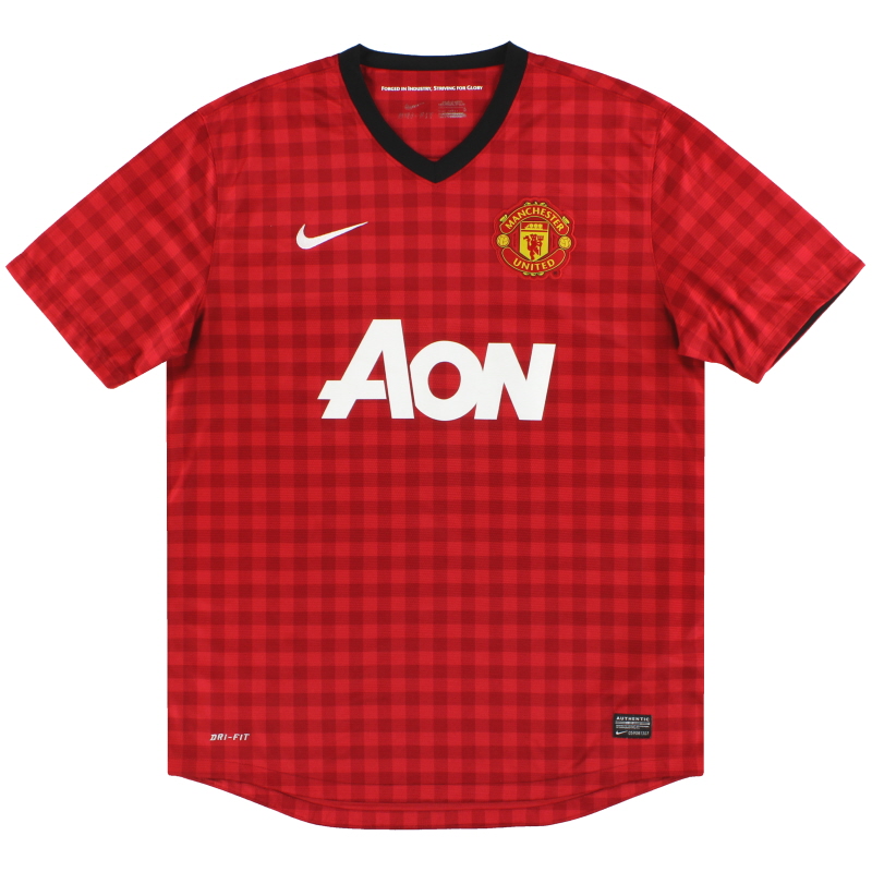 extraño Objeción Ortografía Camiseta de local Nike del Manchester United 2012-13 M 479278-623