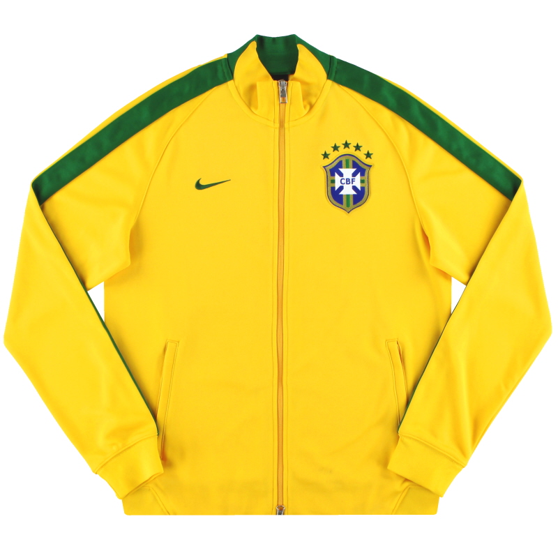 2013-14 Brazil Nike N98 Track Jacket M 589852-703