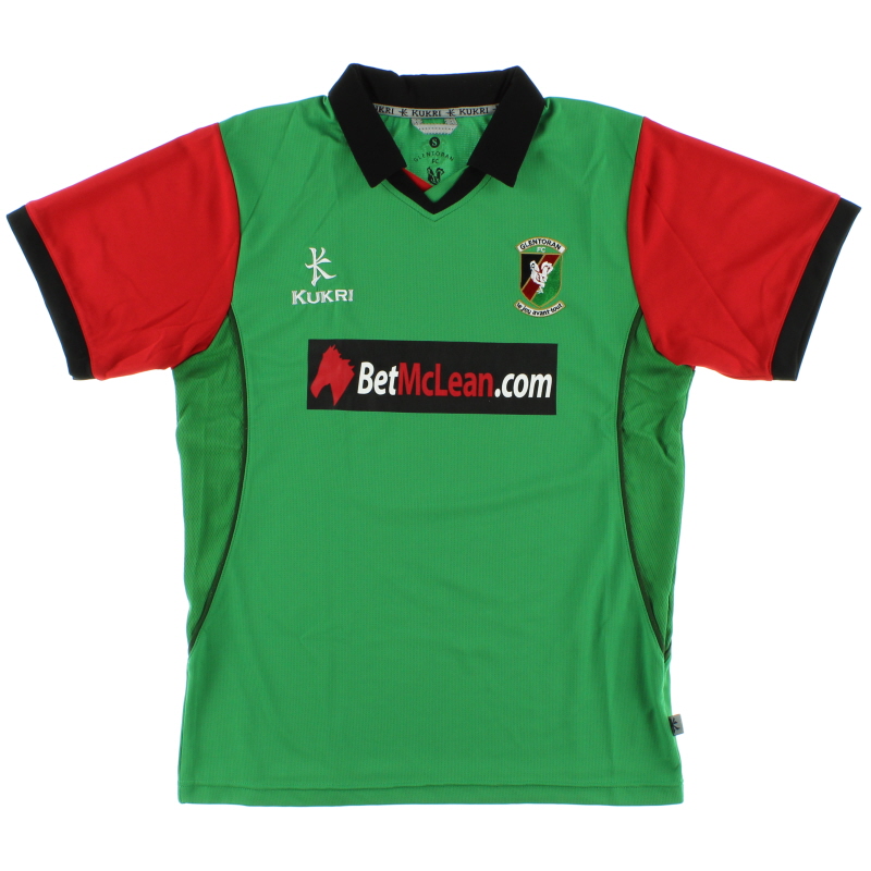 2013-14 Glentoran FC Home Shirt S