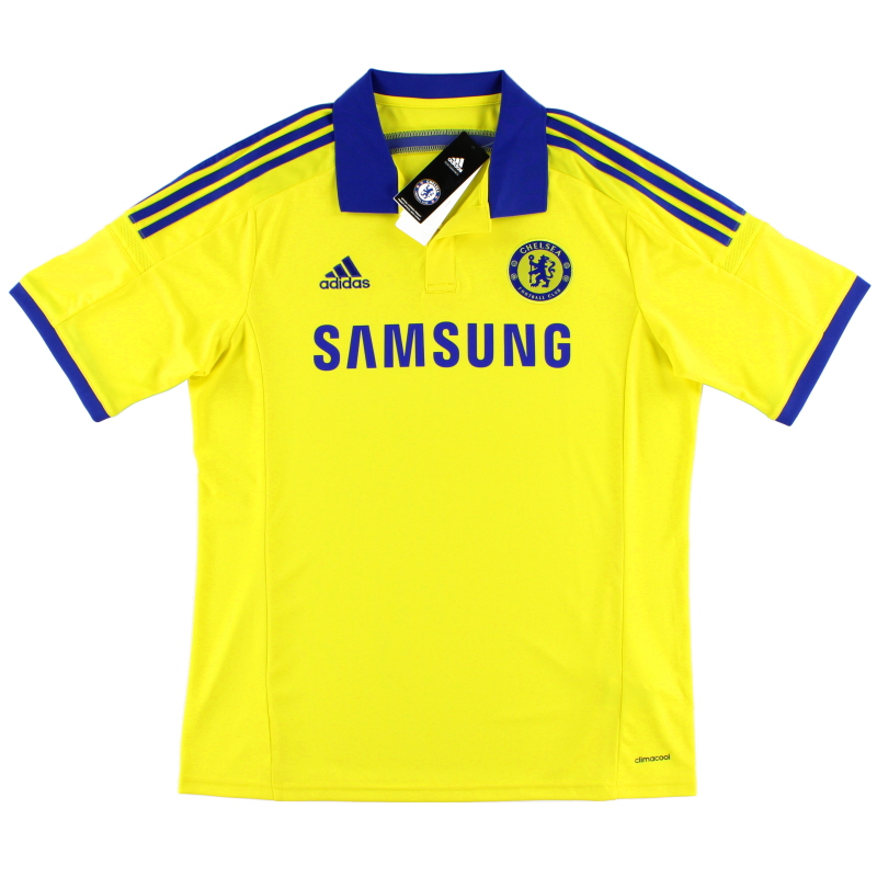 Puntero De ninguna manera pase a ver Camiseta adidas de visitante del Chelsea 2014-15 * con etiquetas * S M37745