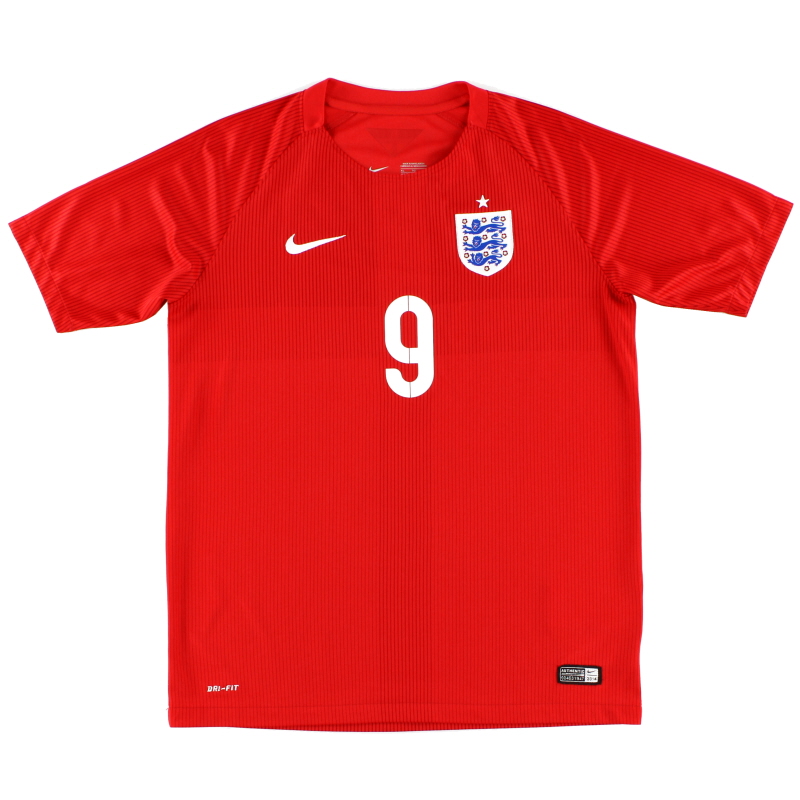 2014-15 England Away Shirt Sturridge #9 *Mint* XL.Boys