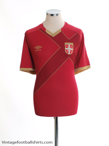 Serbia Football Shirt  Serbia Home Jersey 2014 - 2015