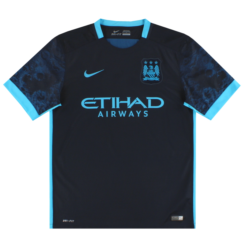 2015-16 Manchester City Nike Maillot Extérieur * 658881-476