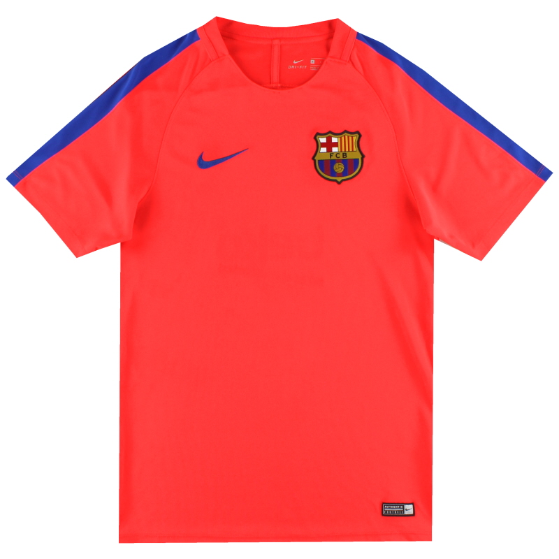 Aprendiz convergencia costilla Camiseta de entrenamiento Nike del Barcelona 2016-17 S 808924-672