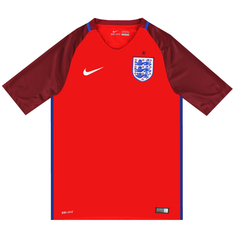 2016-17 England Nike Away Shirt *Mint* S 724608-600