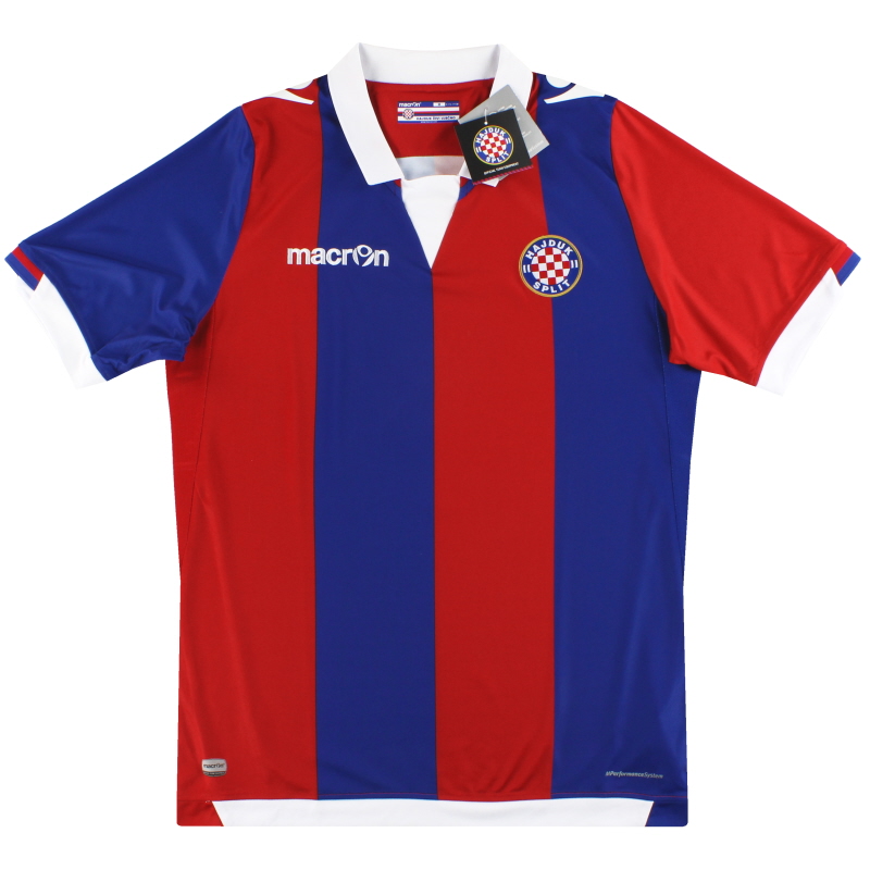 Macron Hajduk Split Away Jersey 20 21 Red Blue Hajduk Away Shirt Jersey,  Size: M : : Sports & Outdoors