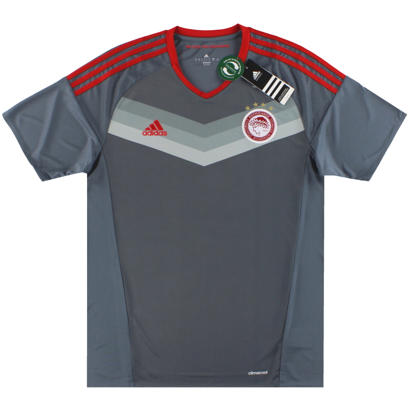 muerto Kosciuszko Chapoteo Camiseta de la 2016a equipación adidas del Olympiakos 17-3144 * BNIB * XS  AOXNUMX