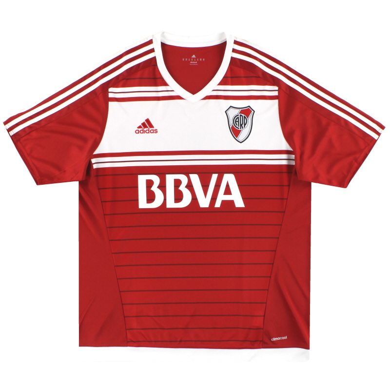 Camiseta adidas de visitante River Plate 2016-17 * Mint XL BS4096