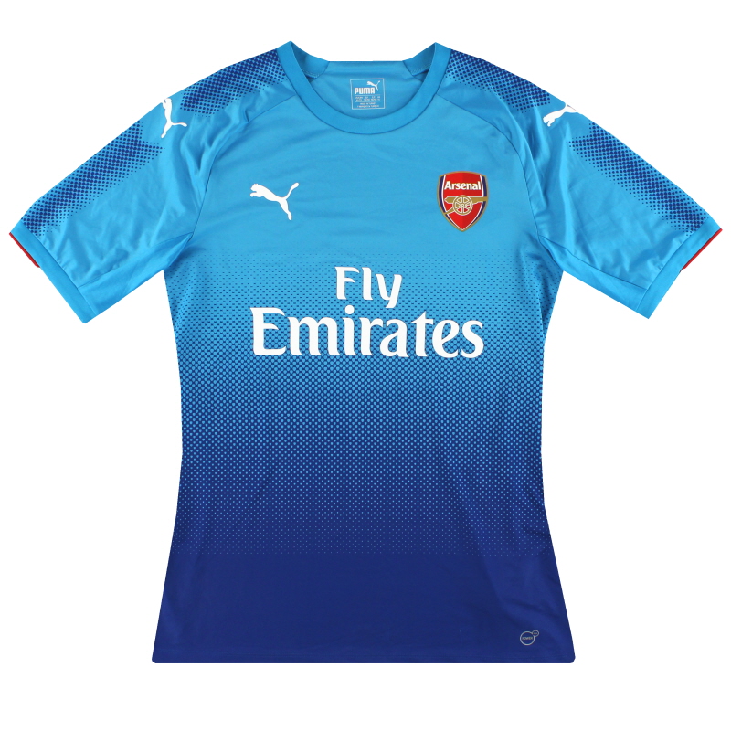 tierra simpático bendición 2017-18 Arsenal Puma Authentic Away Shirt *Como nuevo* L 751512