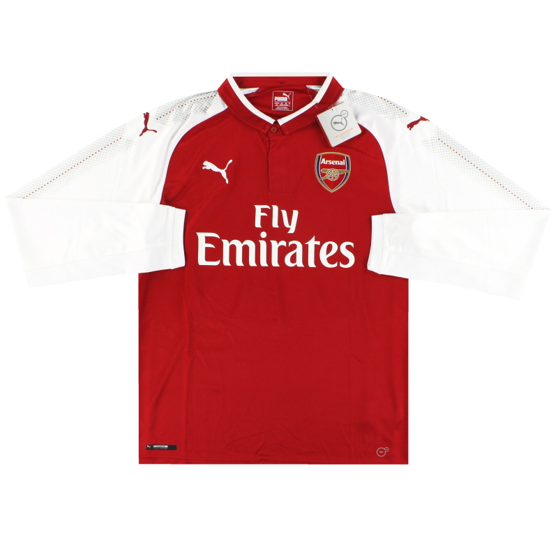 raya taburete hueco Camiseta Arsenal Puma Home 2017-18 *con etiquetas* L/SL 751510-06