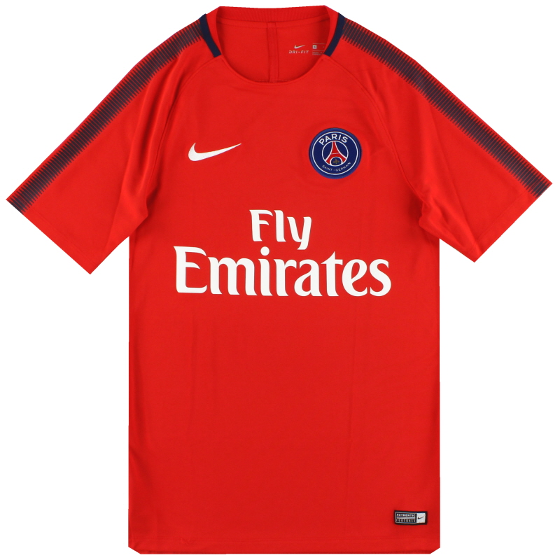 Escándalo educador más lejos Camiseta de entrenamiento Paris Saint-Germain Nike 2017-18 S