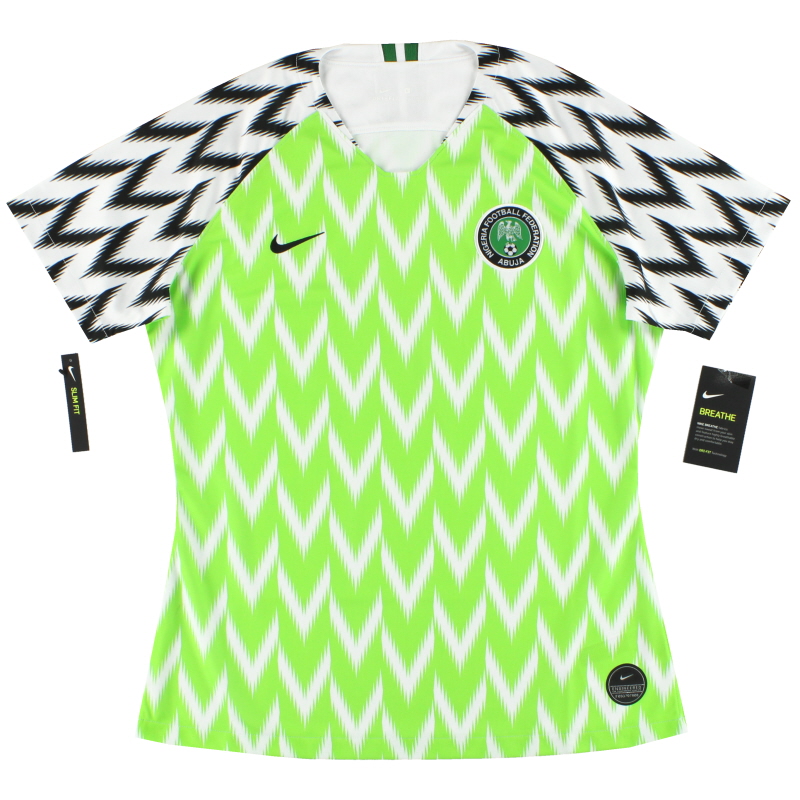permanecer maíz exagerar Camiseta de la primera equipación para mujer Nike Nigeria 2019 * BNIB *  893957-100