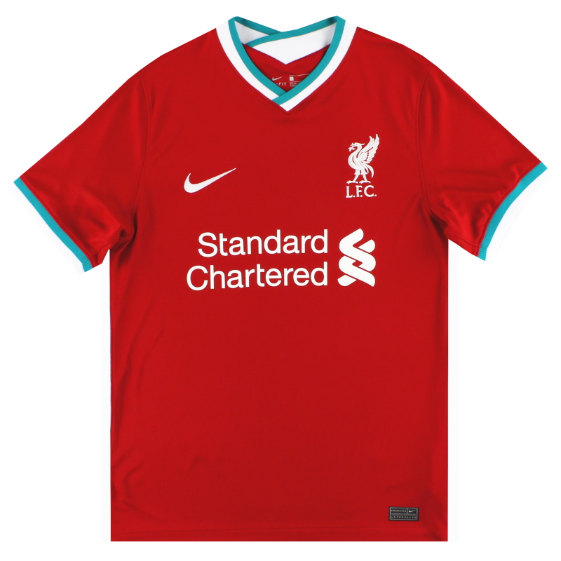 Melancolía No quiero Cambio Camiseta Liverpool 2020-21 Nike Home *Como nuevo* CZ2636-687