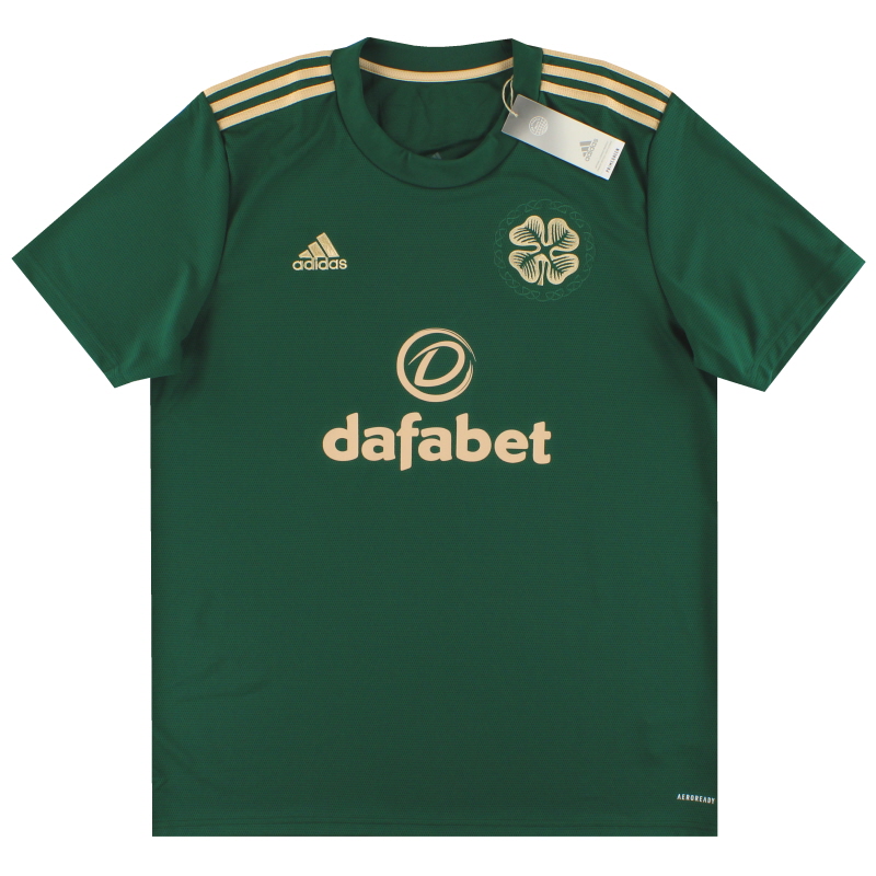 White adidas Celtic FC 2021/22 Third Shirt