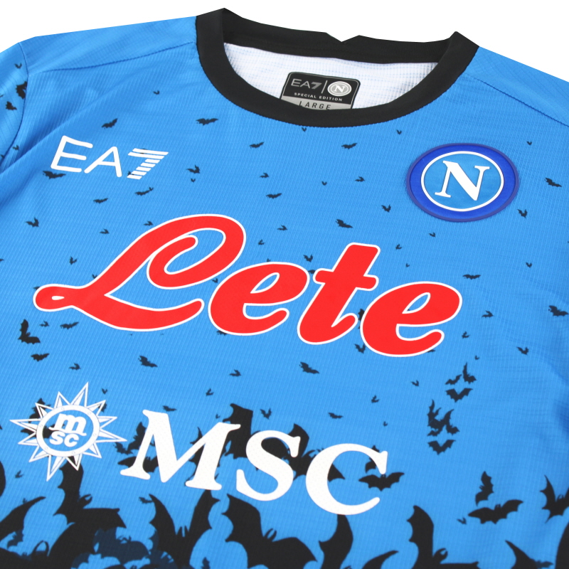 EA7 & Napoli Reveal Halloween-Inspired 22/23 Fourth Shirt