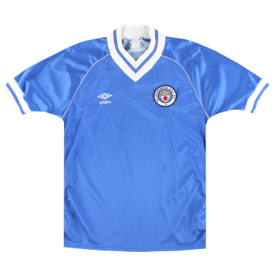 1981-82 Manchester City Umbro Home Shirt M