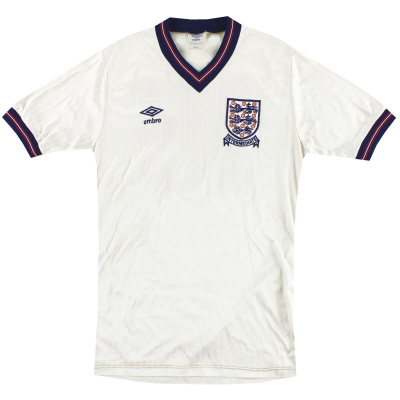 1984-87 England Umbro U-21 Match Issue Home Shirt #15 M