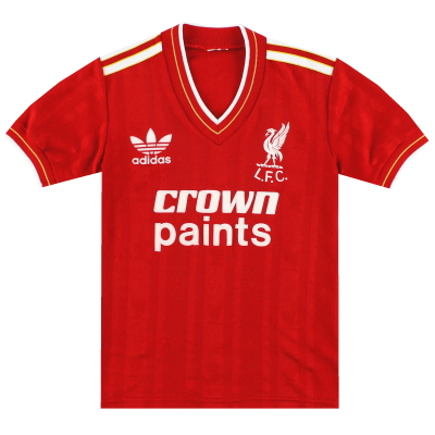 1985-87 Liverpool adidas Home Shirt Y