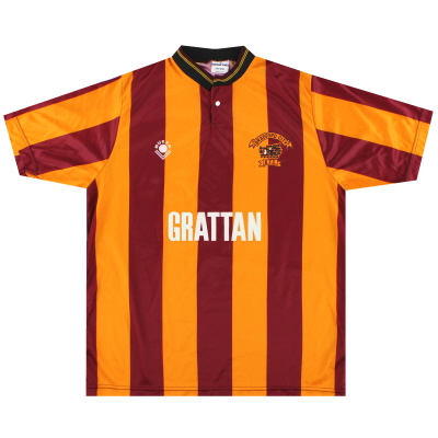 1988-90 Bradford City Bukta Home Shirt L