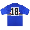 1988-90 Sampdoria Kappa Home Shirt #18 L/S L