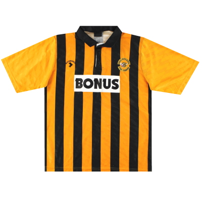 1990-92 Hull City Matchwinner Home Shirt L