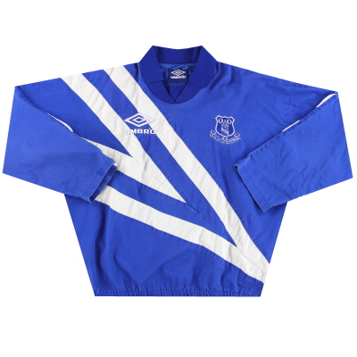 1991-93 Everton Umbro Drill Top XL