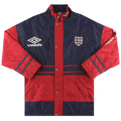1992-93 England Padded Bench Coat
