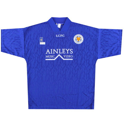 1992-94 Leicester Fox Leisure Home Shirt *As New* L