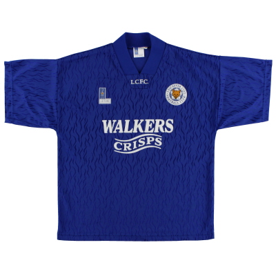 1992-94 Leicester Fox Leisure Home Shirt S